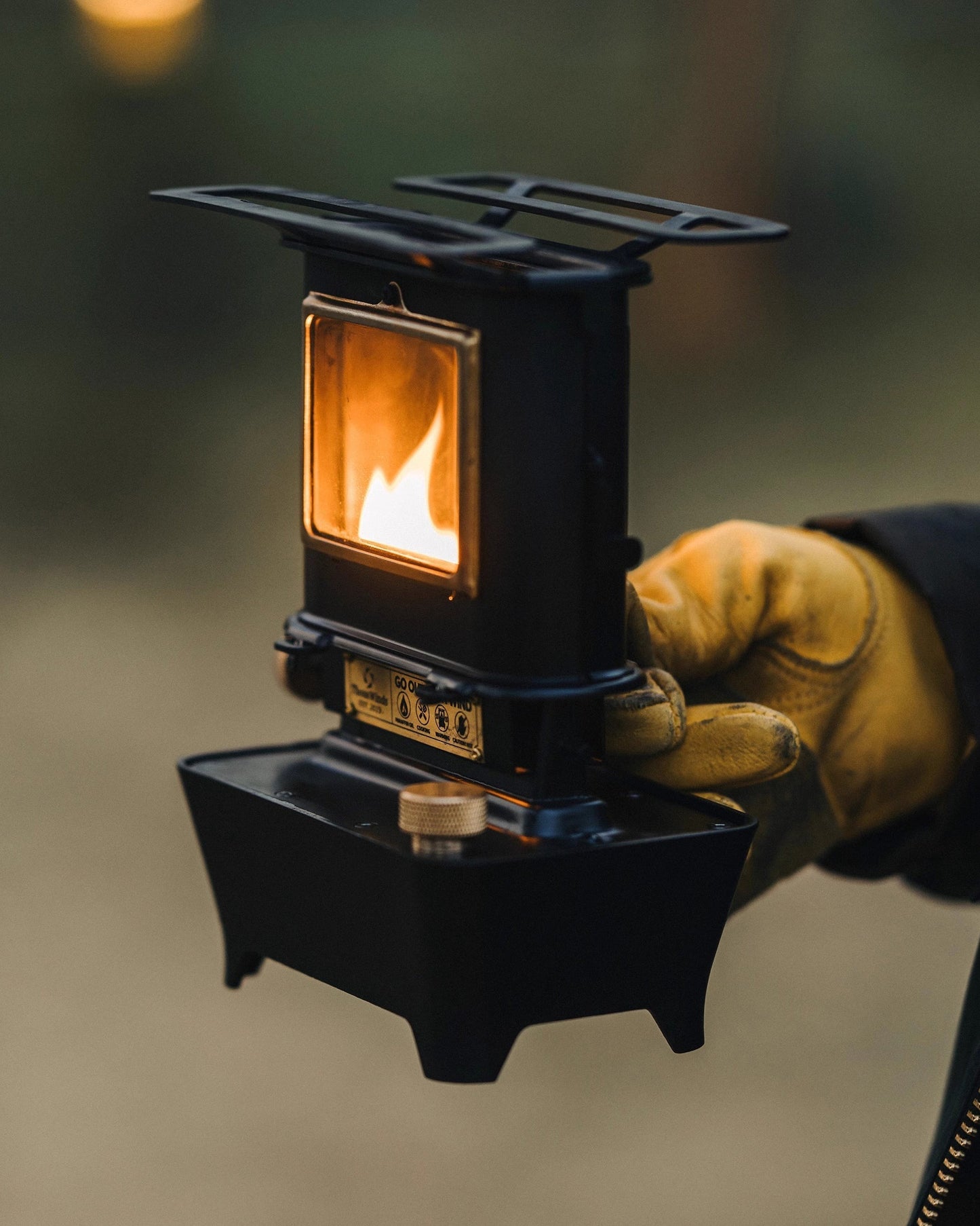 ⛺️Fire Dance Kerosene Stove and Heater(Fire Dance Fire Oil Furnace Lamp Black + Baking dish)