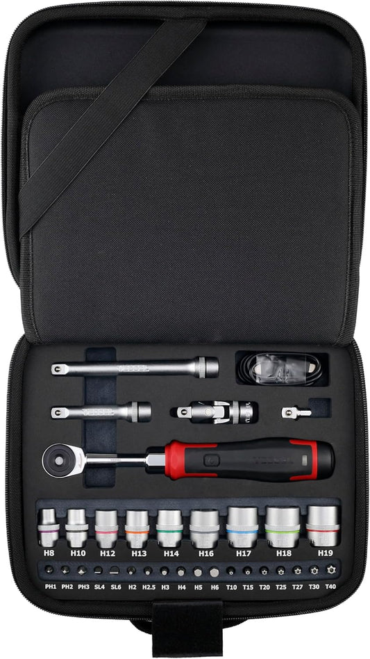 Cordless Electric Slim Ratchet Set