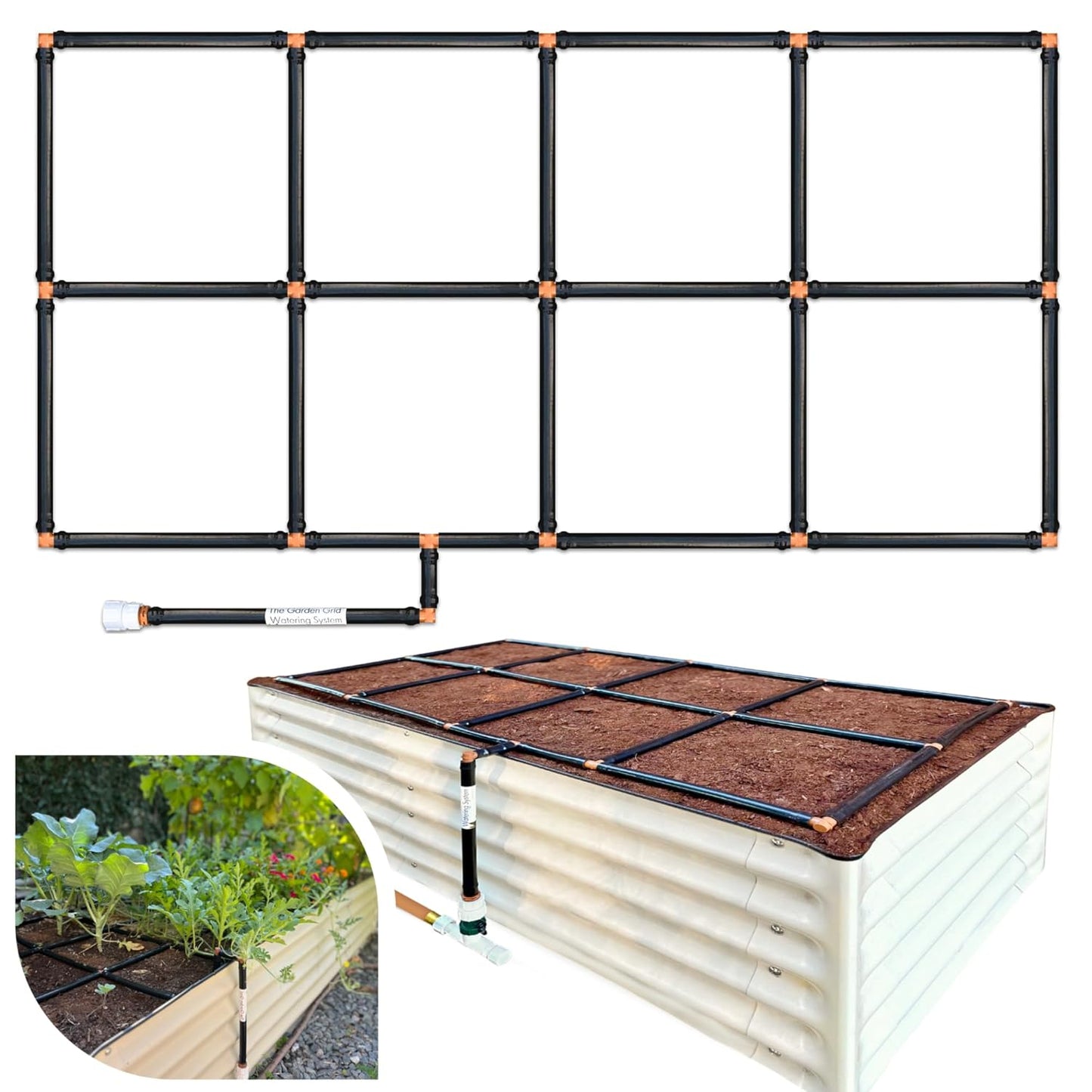 Garden Grid Watering System