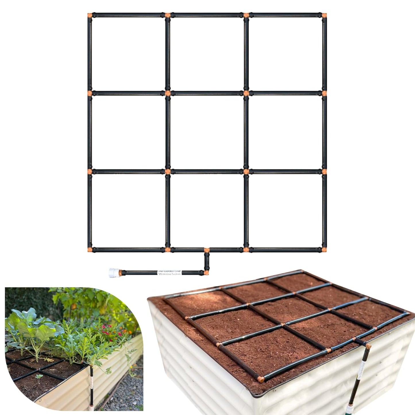 Garden Grid Watering System