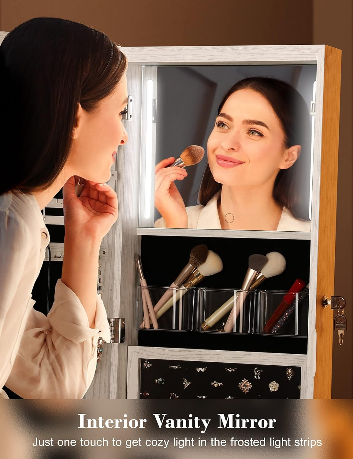 360° Swivel Touch Screen Vanity Mirror