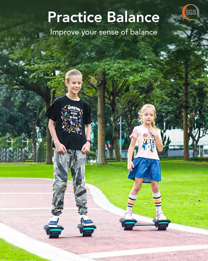 Electric Hoverboard with LED Lights