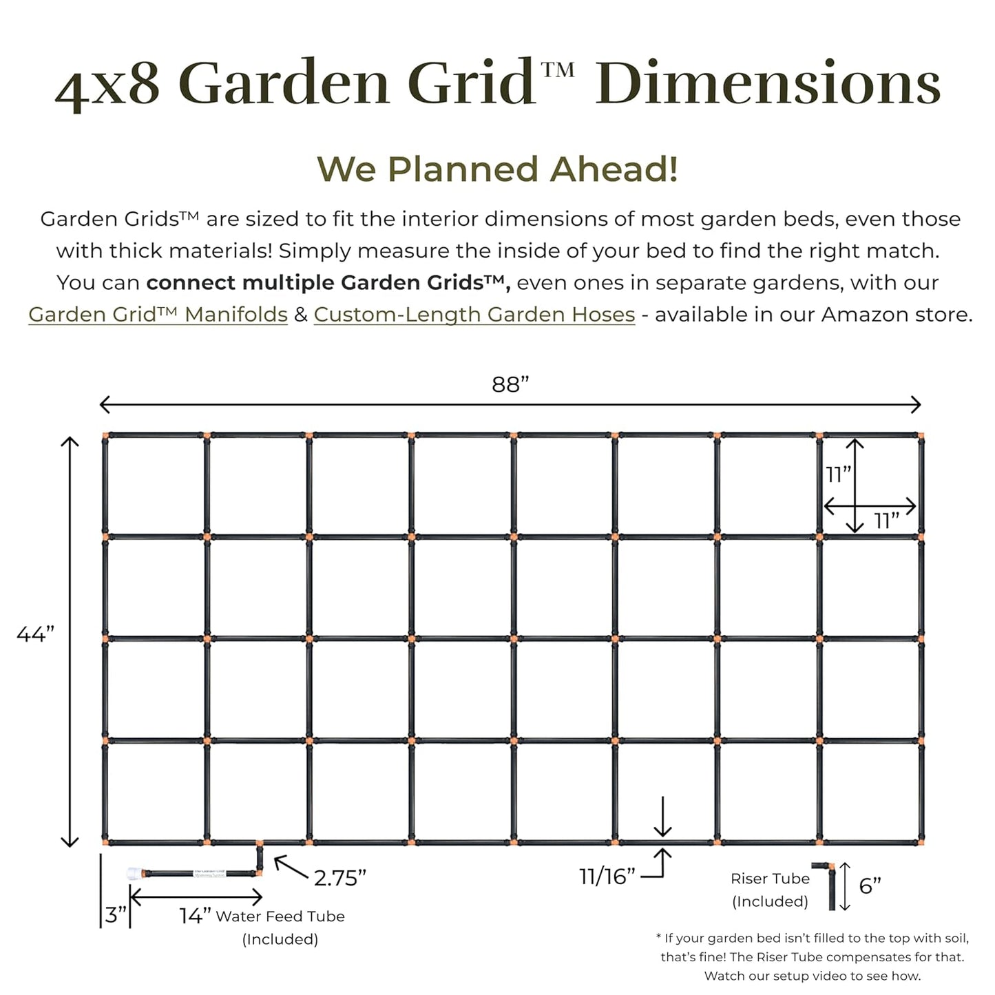 Garden Grid Watering System