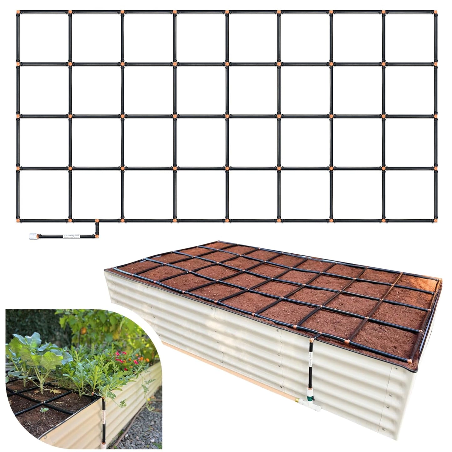 Garden Grid Watering System