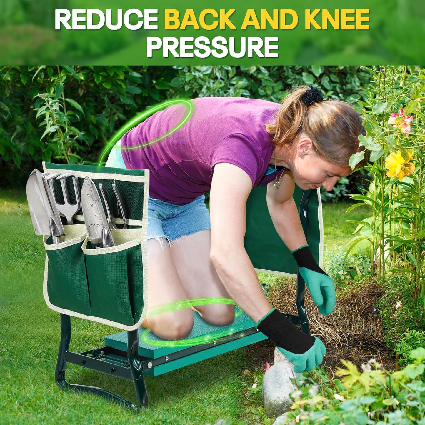 2 in 1 Garden Kneeler and Seat