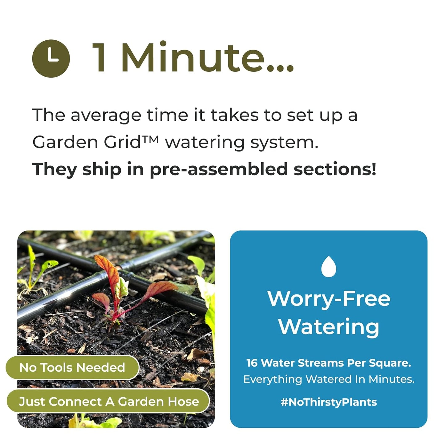 Garden Grid Watering System