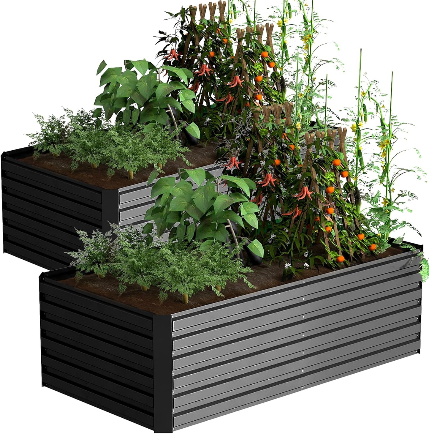 Galvanized Raised Garden Bed