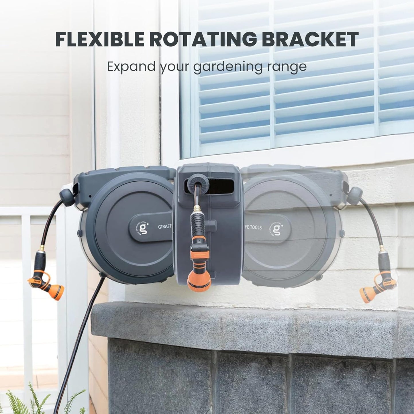 Retractable Garden Hose Reel