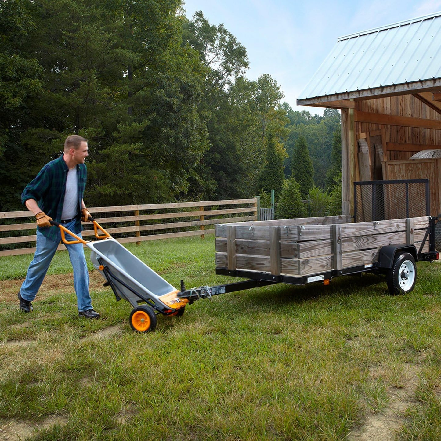 8-in-1 Aerocart Garden Cart