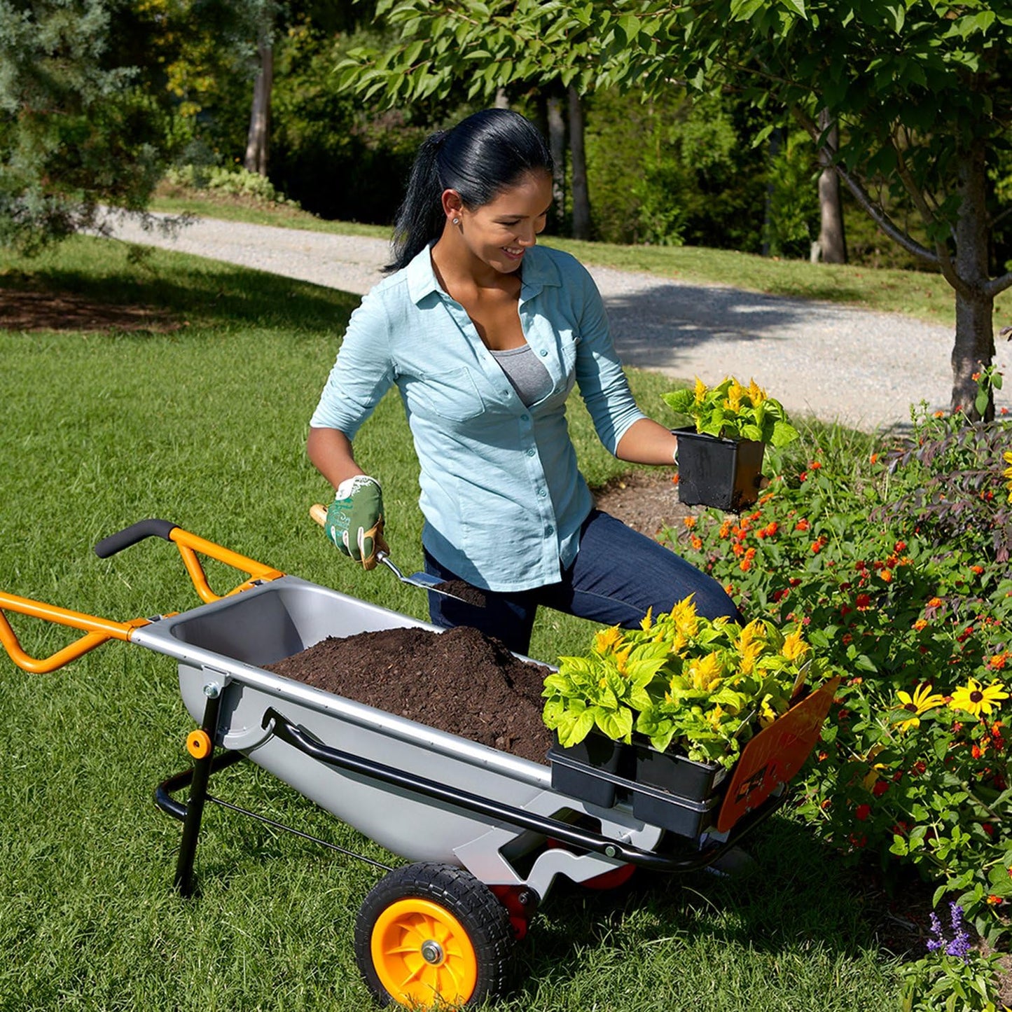 8-in-1 Aerocart Garden Cart